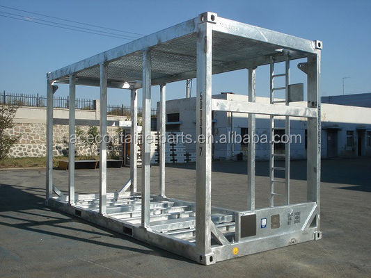 Container de estrutura offshore de alto cubo feito de aço Corten aço DNV 2.7-1 Perfuração de óleo de gás Cesto de elevação Container personalizado