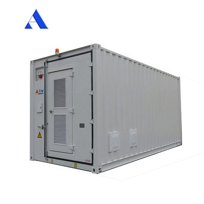 Container de equipamento de lado aberto de 20 pés com sistema de armazenamento de baterias de energia