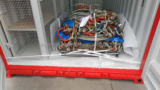 Container seco offshore personalizado de 20 pés para transporte e manutenção DNV 2.7-1