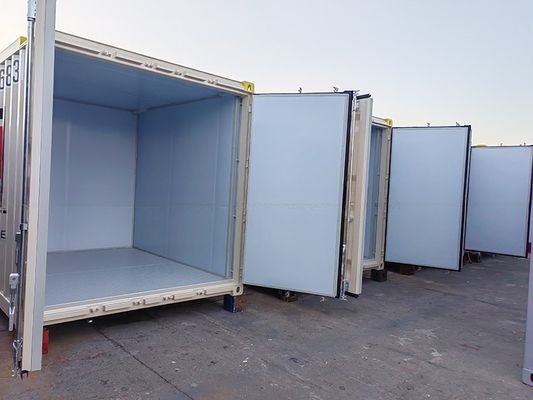 Container isolado offshore com piso de aço de 10 pés com cor/logotipo personalizado DNV 2.7-1 Certificação e isolamento