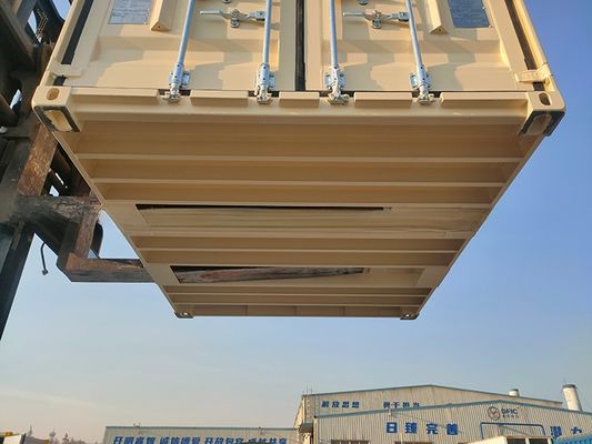Container isolado offshore com piso de aço de 10 pés com cor/logotipo personalizado DNV 2.7-1 Certificação e isolamento