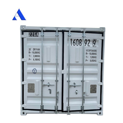 Mini-container offshore de piso de aço de 10 pés para plataforma de petróleo DNV 2.7-1 Certificado