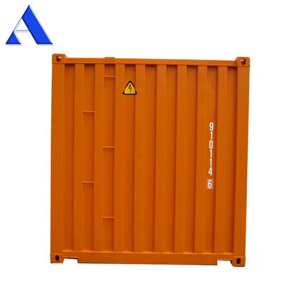 Container offshore de perfuração de petróleo de 10 pés com certificado DNV 2.7-1 EN ISO 10855 caixa fechada seca padrão feita de corten de aço