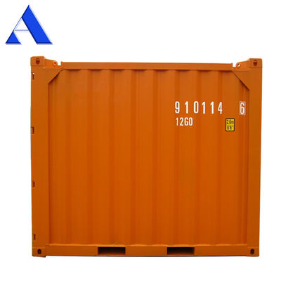 Container offshore de perfuração de petróleo de 10 pés com certificado DNV 2.7-1 EN ISO 10855 caixa fechada seca padrão feita de corten de aço