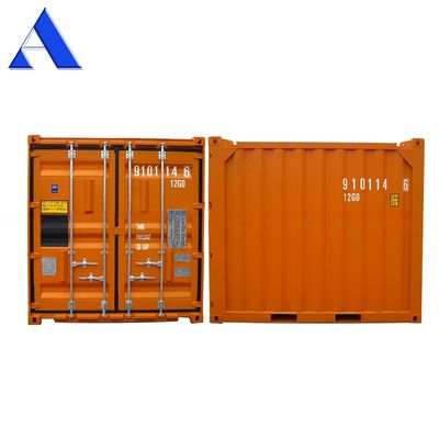 Container offshore de perfuração de petróleo de 10 pés com certificado DNV 2.7-1 EN ISO 10855 caixa fechada seca padrão feita de corten de aço