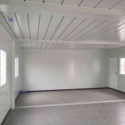 Casa de contêineres pré-fabricada com banheiro e chuveiro opcionais para edifício de escritórios