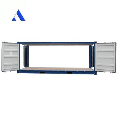 Conveniente manuseio de carga 20ft Container de transporte seco com porta lateral aberta e piso de aço