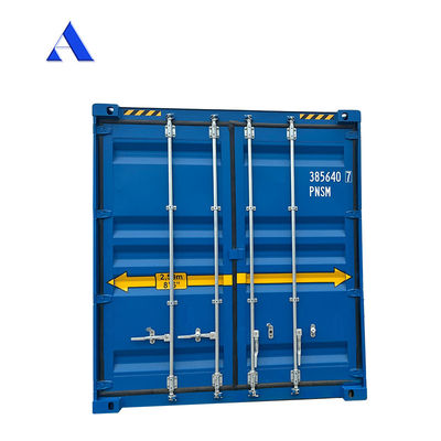 108 CBM Capacidade Portão duplo de 6 mm Piso de aço 2591mm Largo Trailer e Ferroviária 53ft Longo 53 Feet Container de transporte