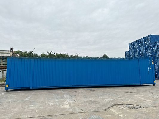 108 CBM Capacidade Portão duplo de 6 mm Piso de aço 2591mm Largo Trailer e Ferroviária 53ft Longo 53 Feet Container de transporte