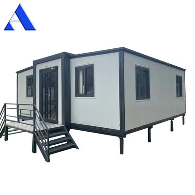 Instalação rápida Vantagem Casa de contêiner modular pré-fabricada de habitação expandível e móvel com fundição de canto de aço