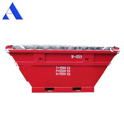 3789mm comprimento 6,5 CBM DNV aço padrão resíduos offshore Skip Onshore Container de lixo transporte para eliminação de resíduos