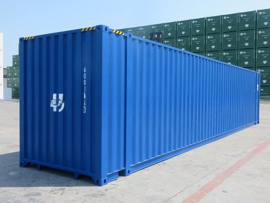 Container de embarque de alto cubo de 45 pés de altura com topo duro e topo aberto Carga útil máxima de 24980 kg para embarque em larga escala