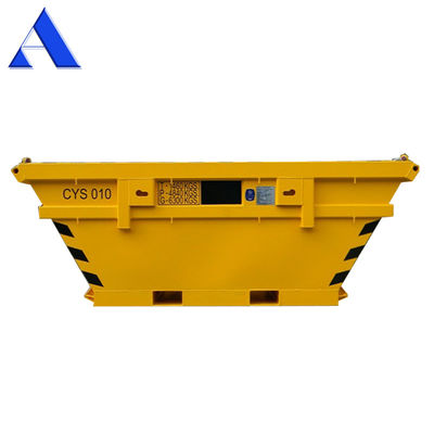 13' CortenA Container de descarte de resíduos de perfuração offshore de aço para eliminação ecológica conforme com a DNV2.7-1