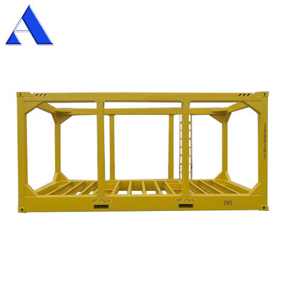 Piso de aço DNV 2.7-1 20ft Cubo alto Mar Offshore Frame de elevação Capacidade 30.8 CBM Gás e perfuração de petróleo
