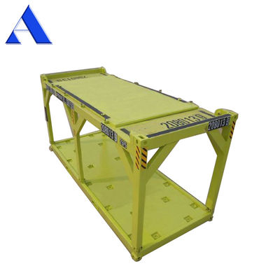 Piso de aço DNV 2.7-1 20ft Cubo alto Mar Offshore Frame de elevação Capacidade 30.8 CBM Gás e perfuração de petróleo