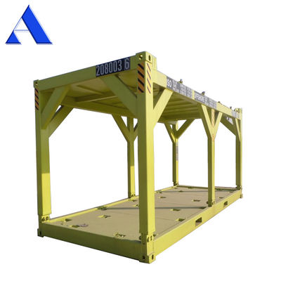 Piso de aço DNV 2.7-1 20ft Cubo alto Mar Offshore Frame de elevação Capacidade 30.8 CBM Gás e perfuração de petróleo