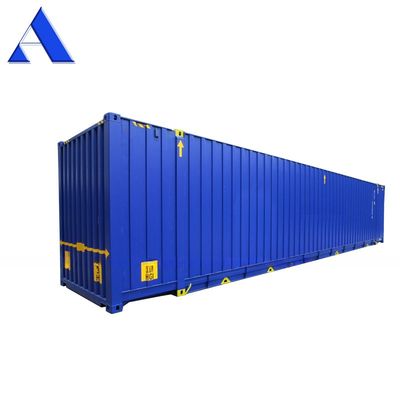 48 pés de altura cubos de carga seca contêineres de embarque peso bruto máximo 30480KGS peso de empilhamento admissível 192000KGS aço corten