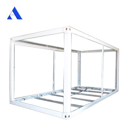 Corten-A SPA-H Estrutura principal de aço 6x3x2.8 Meter 20ft aço leve galvanizado Flat Pack Casa pré-fabricada Modular Casa Quarto Container Frame