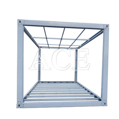 Corten-A SPA-H Estrutura principal de aço 6x3x2.8 Meter 20ft aço leve galvanizado Flat Pack Casa pré-fabricada Modular Casa Quarto Container Frame