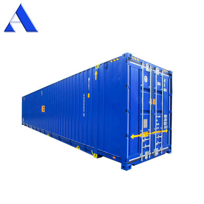48 pés de altura cubos de carga seca contêineres de embarque peso bruto máximo 30480KGS peso de empilhamento admissível 192000KGS aço corten