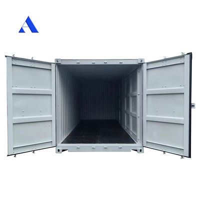 21 toneladas de carga útil 20 pés de lado aberto Container de carga seca com portas de vários lados e material resistente à corrosão