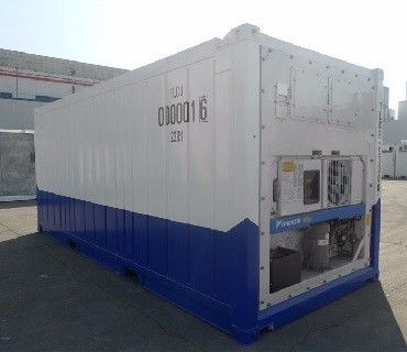 27 CBM Capacidade Unidade de refrigeração Thermo King 20ft Container de transporte refrigerado offshore com DNV 2.7-1 Padrão e transportador