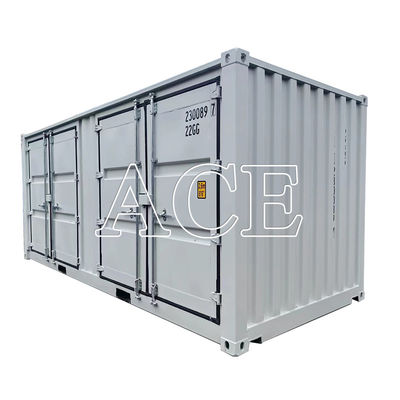 21 toneladas de carga útil 20 pés de lado aberto Container de carga seca com portas de vários lados e material resistente à corrosão