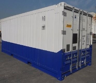 27 CBM Capacidade Unidade de refrigeração Thermo King 20ft Container de transporte refrigerado offshore com DNV 2.7-1 Padrão e transportador