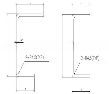 Peças sobressalentes de contêineres de navegação Feixe de suporte inferior aço corten 4,0 mm 4,5 mm Container Cross Member para peças de contêineres