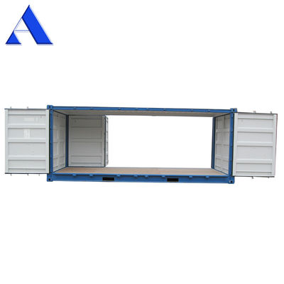 20 pés com abertura lateral completa de carga seca Container de transporte de madeira compensada Dimensões internas l x W x H mm 5898 x 2352 x 2393 mm