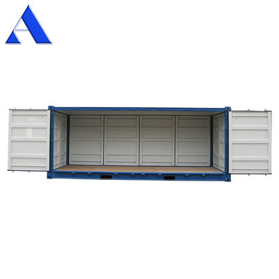 20 pés com abertura lateral completa de carga seca Container de transporte de madeira compensada Dimensões internas l x W x H mm 5898 x 2352 x 2393 mm