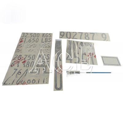 Obtenha o melhor desempenho do seu contêiner de transporte com 3M Tecnologia Número Carta Marca LOGO Peso Decal Peças sobressalentes