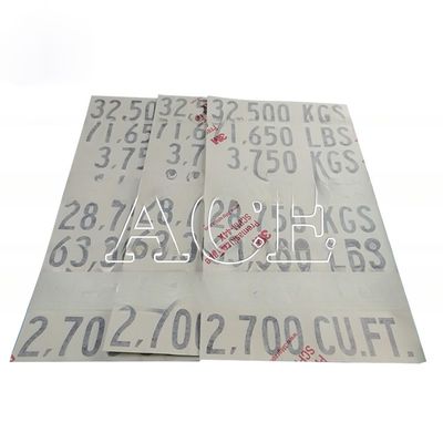 Obtenha o melhor desempenho do seu contêiner de transporte com 3M Tecnologia Número Carta Marca LOGO Peso Decal Peças sobressalentes