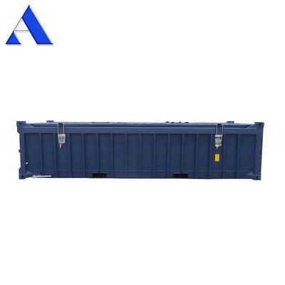 Container de transporte de alta capacidade de 20 pés de altura superior aberta com abertura dura e piso de madeira ou aço Capacidade 14,5CBM