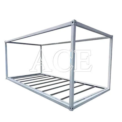Container seco galvanizado fácil removível 6m comprimento estrutura de aço inoxidável 20ft embarque Container capacidade 33.2CBM