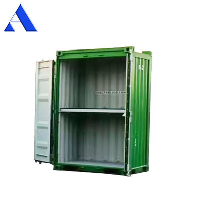 6ft Mini Containedor Container de transporte marítimo offshore DNV com piso de aço portavel CCU caixa de perfuração fechada e opcional Sling Set
