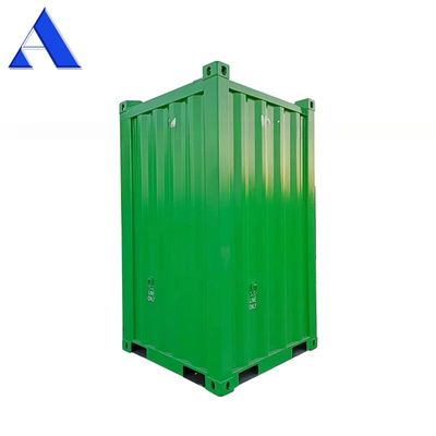 6ft Mini Containedor Container de transporte marítimo offshore DNV com piso de aço portavel CCU caixa de perfuração fechada e opcional Sling Set