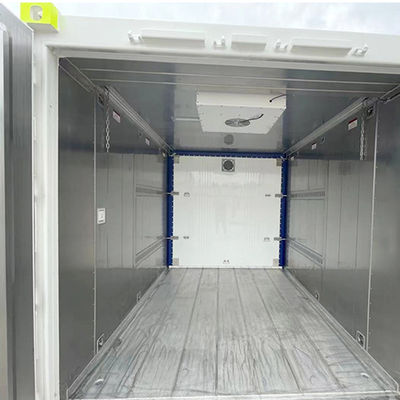 Container refrigerado offshore de 20 pés com abertura de porta lateral e dupla temperatura da Daikin/Thermo King/Carrier
