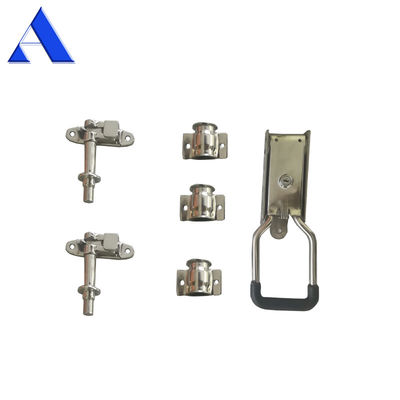 Equipamento de bloqueio de portas de aço inoxidável para reboque de caminhões de reboque