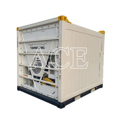 Container refrigerado offshore de 10 pés Certificados CSC/BV feitos de aço e alumínio com piso em T-Bar de alumínio
