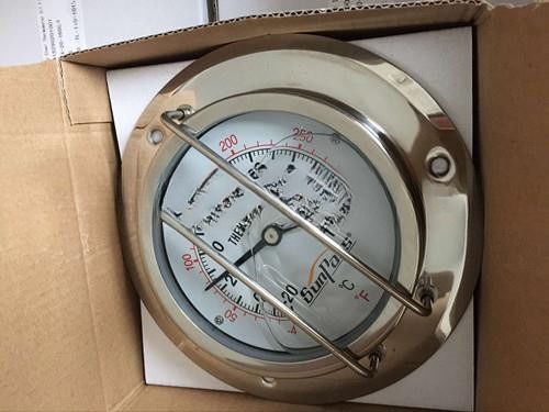 20' de comprimento de escala dupla -40C a 160C termômetro para recipiente de tanque ISO Peças sobressalentes feitas de plástico e material durável