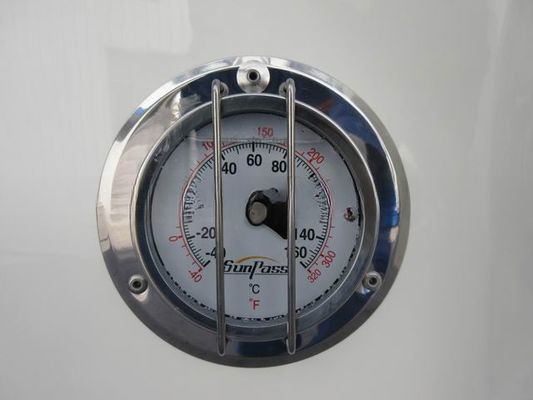 20' de comprimento de escala dupla -40C a 160C termômetro para recipiente de tanque ISO Peças sobressalentes feitas de plástico e material durável