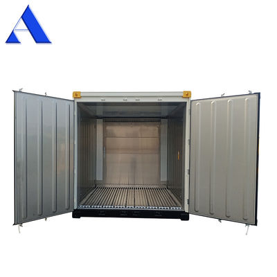 Container refrigerado offshore de 10 pés Certificados CSC/BV feitos de aço e alumínio com piso em T-Bar de alumínio