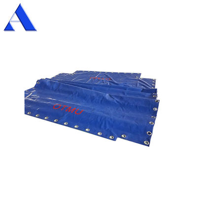 20ft 40ft Open Top Container Parts Tarpaulin Container Cover com contagem de fios 1000D*1000D e revestimento de PVC