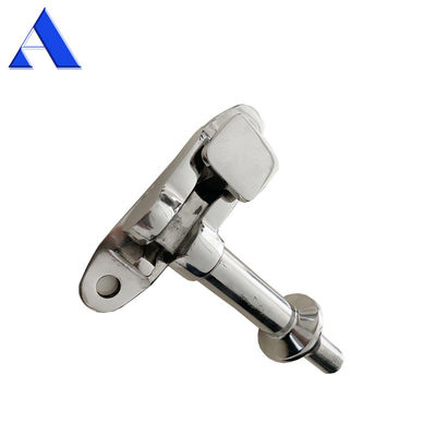 304 Peças de carroceria de caminhão de aço inoxidável conjunto completo de 22 mm tubo polido porta de porta de contêiner de caminhão para comprimento de vara de bloqueio personalizado