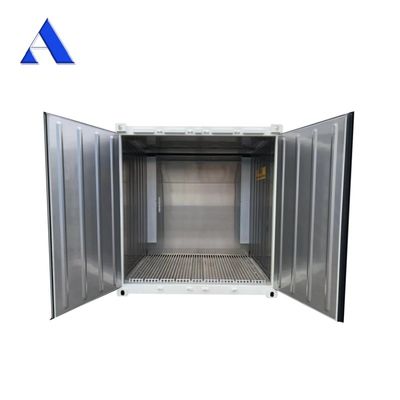 8ft Mini Container DNV 2.7-1 Padrão para armazenamento de arrecifes offshore frescos e congelados HGSS Material interno incluído
