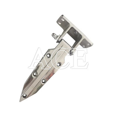 Material polido SS304/316 Engrenagens para frigorífico Caixa de caminhão montado porta de recipiente refrigerado