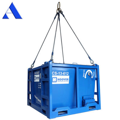 Capacidade de elevação de 10 toneladas Sling galvanizado Cable 4 pernas Container offshore Acero revestido de fio de corda Sling DNV 2.7-1 Standard