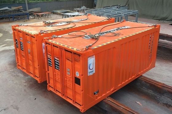 Capacidade de elevação de 10 toneladas Sling galvanizado Cable 4 pernas Container offshore Acero revestido de fio de corda Sling DNV 2.7-1 Standard