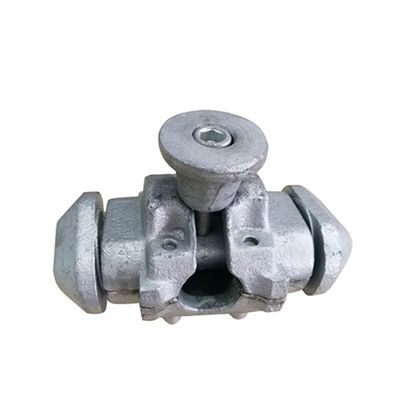 Container Twist Lock Steel Connector Horizontal 10ft Hot Dip Galvanized 4.8KGS para conexão de contêiner